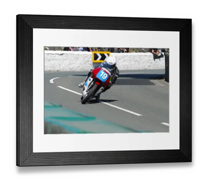 Framed Print : Mark Herbertson (AJS) 2016 Pre TT Classic Framed Print : Mark Herbertson (AJS) 2016 Pre TT Classic