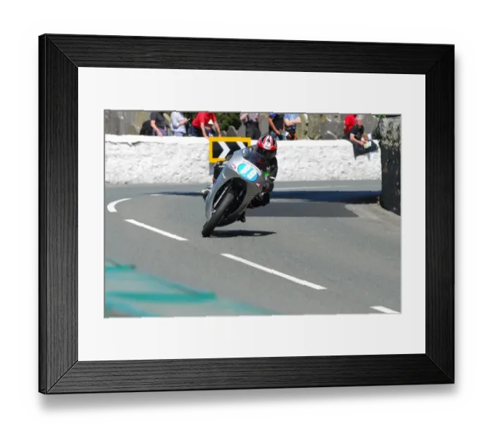 Framed Print : Steve Ferguson (Honda) 2016 Pre TT Classic Framed Print : Steve Ferguson (Honda) 2016 Pre TT Classic