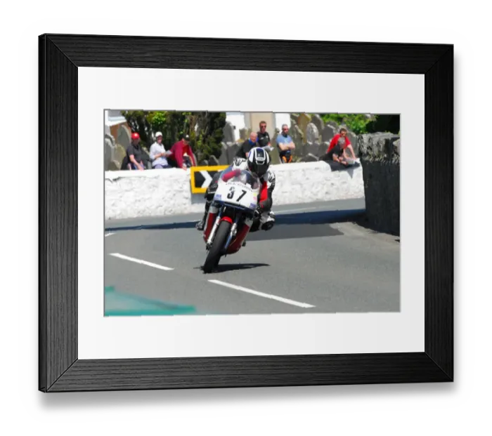 Framed Print : Gary Porter (Rob North BSA) 2016 Pre TT Classic Framed Print : Gary Porter (Rob North BSA) 2016 Pre TT Classic