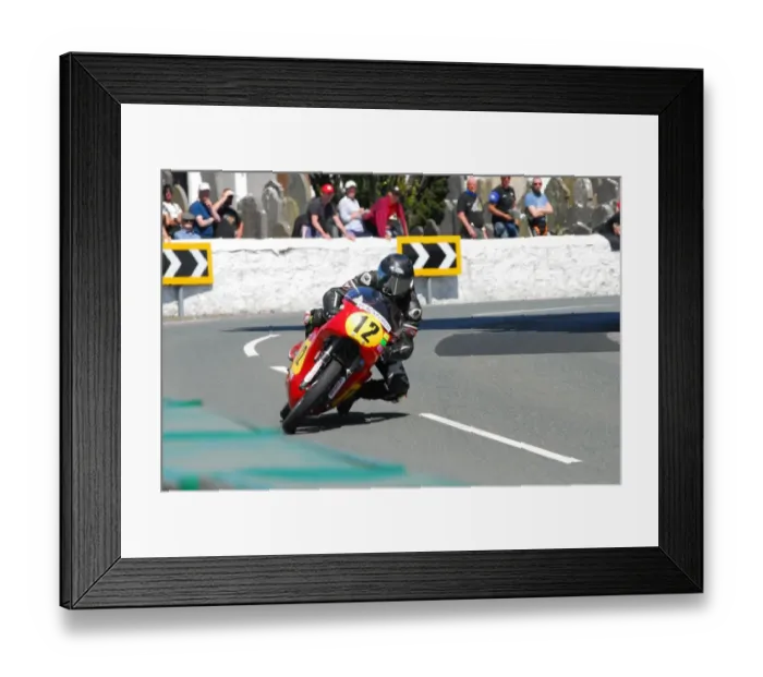Framed Print : Mike Hose (Matchless) 2016 Pre TT Classic Framed Print : Mike Hose (Matchless) 2016 Pre TT Classic