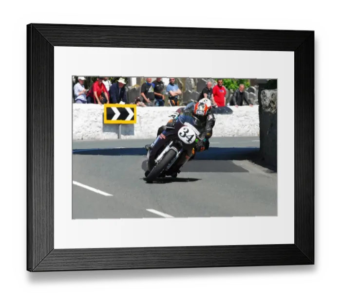 Framed Print : Alec Whitwell (Honda) 2016 Pre TT Classic Framed Print : Alec Whitwell (Honda) 2016 Pre TT Classic