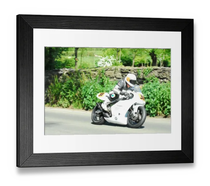 Framed Print : Billy Cummins (Yamaha) 2016 Pre TT Classic Framed Print : Billy Cummins (Yamaha) 2016 Pre TT Classic