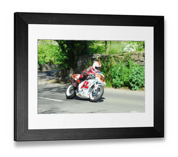Framed Print : Chris Moore (Yamaha) 2016 Pre TT Classic Framed Print : Chris Moore (Yamaha) 2016 Pre TT Classic