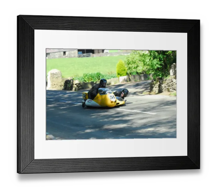 Framed Print : Kobus Bouman & Nicolia Klinker (NRE Weslake) 2016 Pre TT Classic Framed Print : Kobus Bouman & Nicolia Klinker (NRE Weslake) 2016 Pre TT Classic