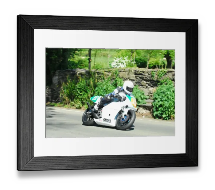 Framed Print : Neil Chadwick (Yamaha) 2016 Pre TT Classic Framed Print : Neil Chadwick (Yamaha) 2016 Pre TT Classic