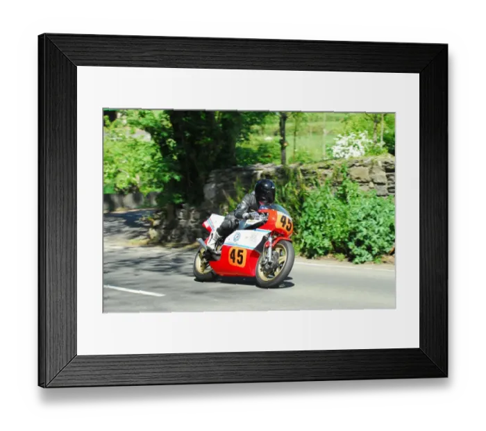 Framed Print : Steve Reape (Yamaha) 2016 Pre TT Classic Framed Print : Steve Reape (Yamaha) 2016 Pre TT Classic