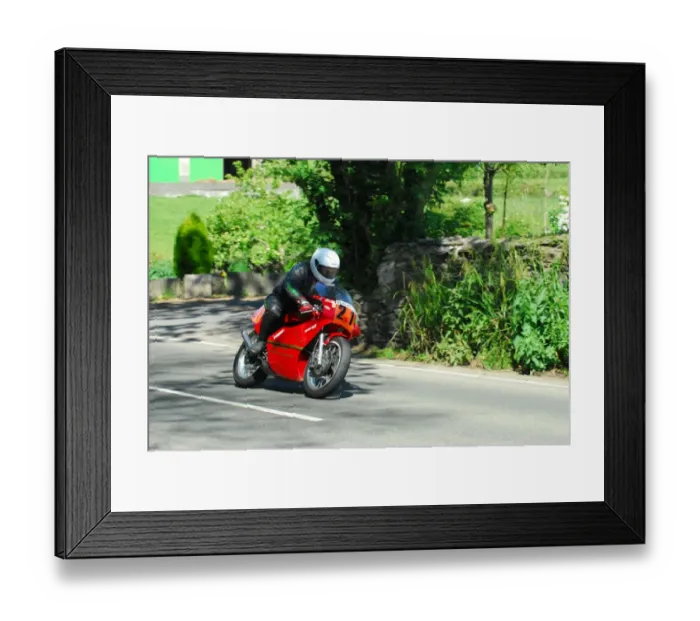 Framed Print : Dave Cooper (Yamaha) 2016 Pre TT Classic Framed Print : Dave Cooper (Yamaha) 2016 Pre TT Classic