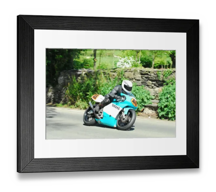 Framed Print : Brian Nichol (Yamaha) 2016 Pre TT Classic Framed Print : Brian Nichol (Yamaha) 2016 Pre TT Classic