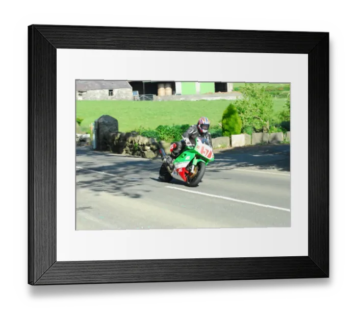 Framed Print : Rob Mitchell-Hill (Kawasaki) 2016 Pre TT Classic Framed Print : Rob Mitchell-Hill (Kawasaki) 2016 Pre TT Classic