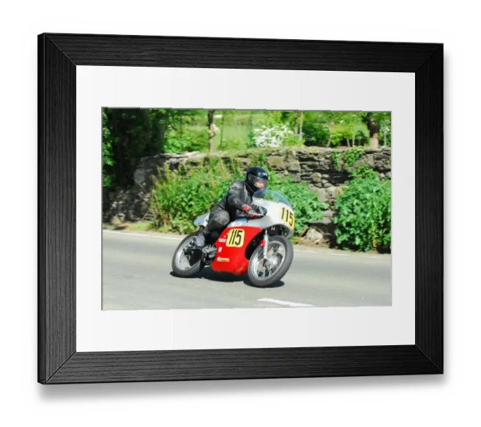 Framed Print : John A Jones (Seeley Matchless) 2016 Pre TT Classic Framed Print : John A Jones (Seeley Matchless) 2016 Pre TT Classic