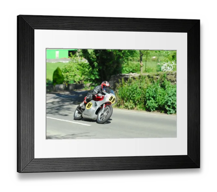 Framed Print : Steve Ferguson (Honda) 2016 Pre TT Classic Framed Print : Steve Ferguson (Honda) 2016 Pre TT Classic