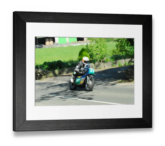 Framed Print : Billy Cummins (Suzuki) 2016 Pre TT Classic Framed Print : Billy Cummins (Suzuki) 2016 Pre TT Classic