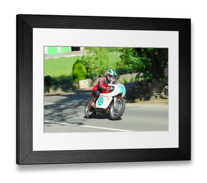 Framed Print : Alan Smallbones (Ducati) 2016 Pre TT Classic Framed Print : Alan Smallbones (Ducati) 2016 Pre TT Classic