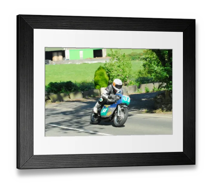 Framed Print : Billy Cummins (Suzuki) 2016 Pre TT Classic Framed Print : Billy Cummins (Suzuki) 2016 Pre TT Classic