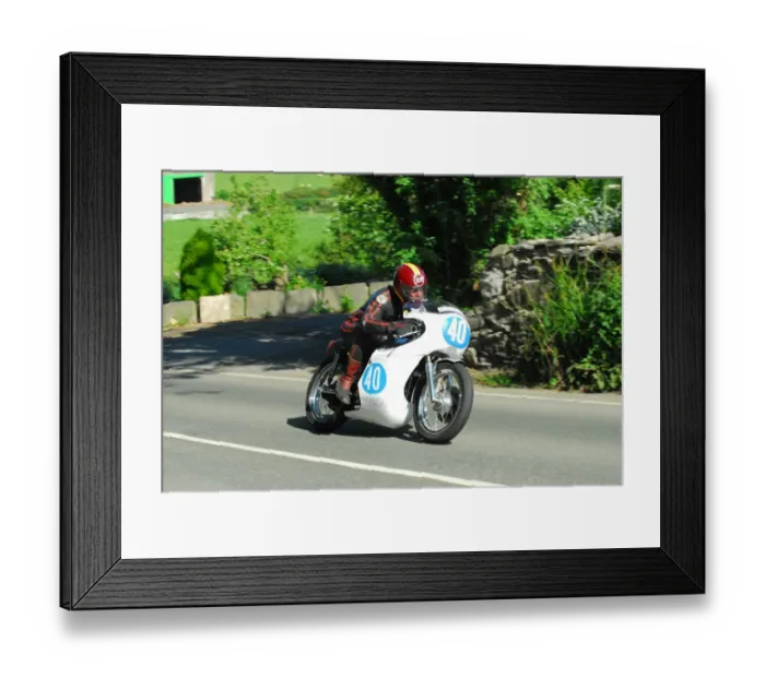 Framed Print : Stuart Robinson (Seeley Goldstar) 2016 Pre TT Classic Framed Print : Stuart Robinson (Seeley Goldstar) 2016 Pre TT Classic