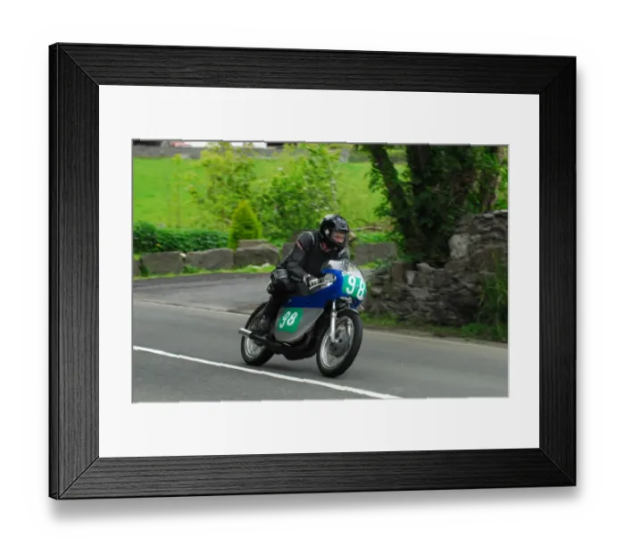 Framed Print : Bob Simmons (Suzuki) 2015 Pre TT Classic Framed Print : Bob Simmons (Suzuki) 2015 Pre TT Classic