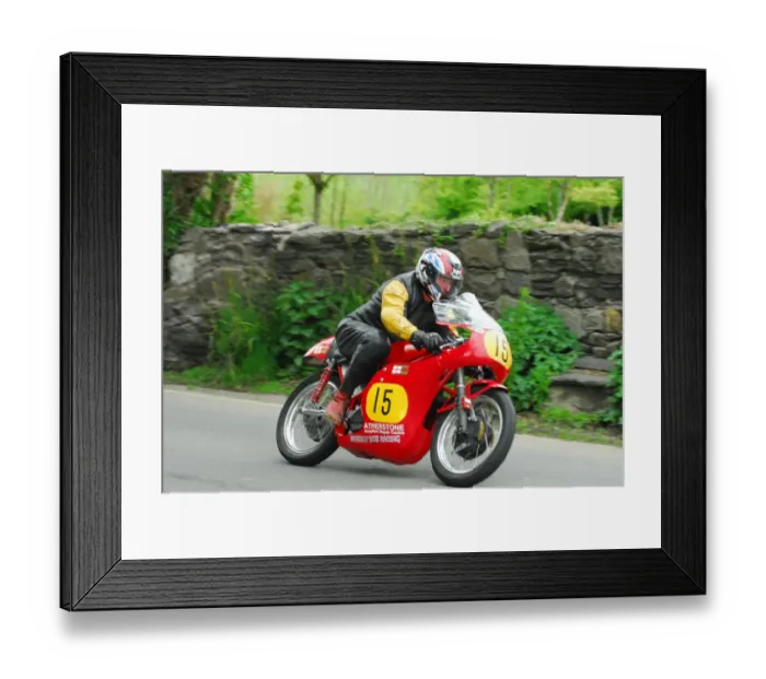 Framed Print : Arthur Browning (Seeley G50) 2015 Pre TT Classic Framed Print : Arthur Browning (Seeley G50) 2015 Pre TT Classic