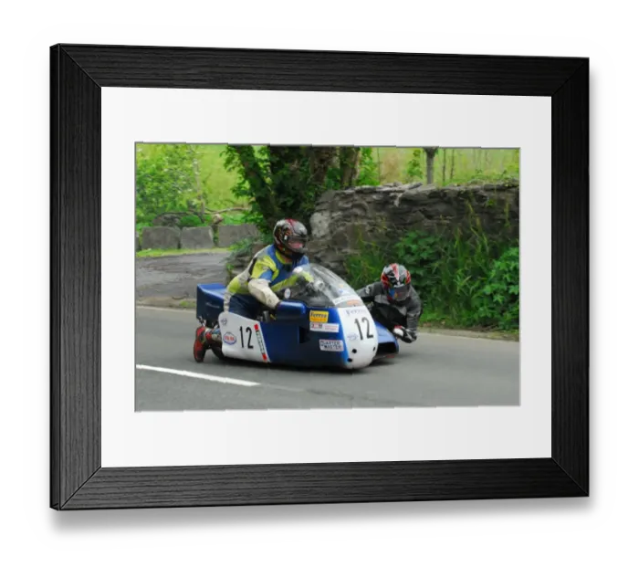 Framed Print : Stuart Applegate & Dave Mahon (Windle Imp) 2015 Pre TT Classic Framed Print : Stuart Applegate & Dave Mahon (Windle Imp) 2015 Pre TT Classic