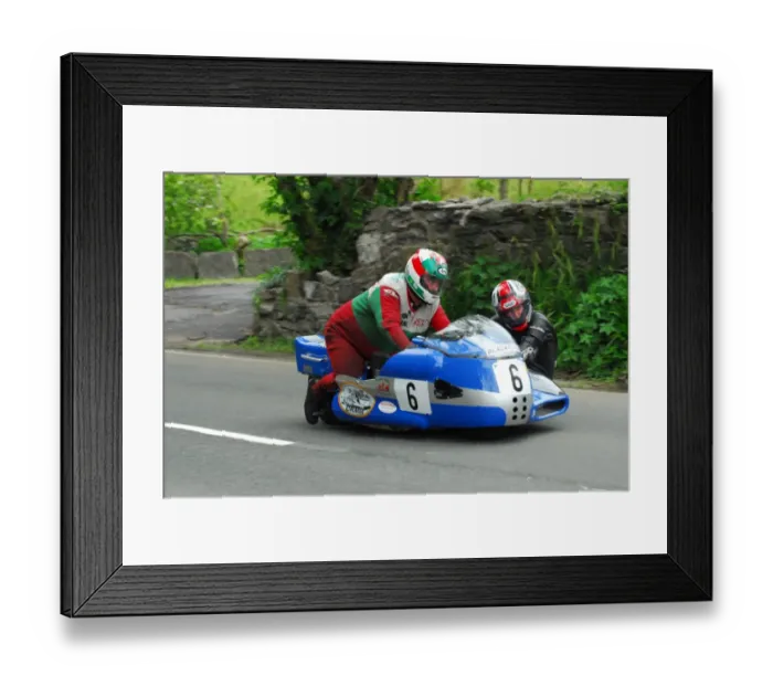 Framed Print : Keith Walters & Alison DeAngelis (Windle Imp) 2015 Pre TT Classic Framed Print : Keith Walters & Alison DeAngelis (Windle Imp) 2015 Pre TT Classic