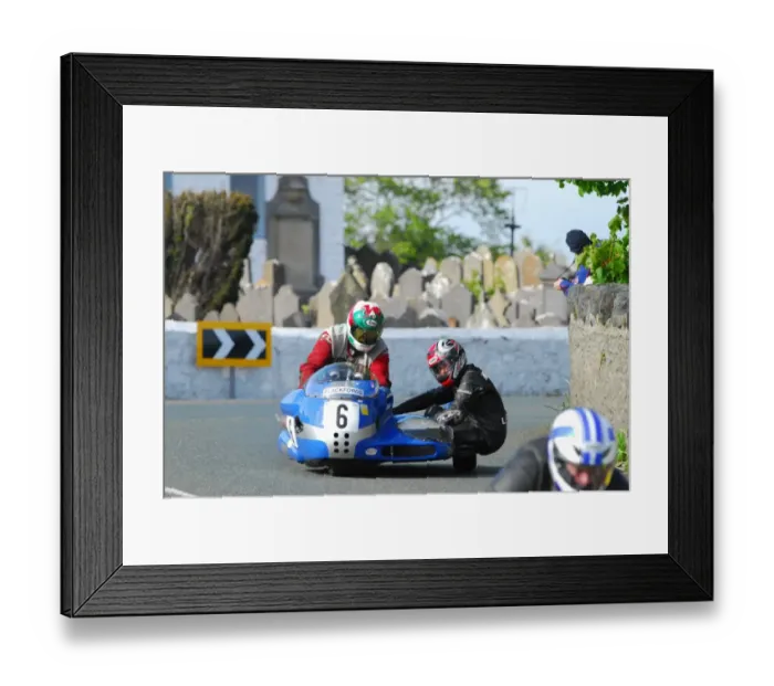 Framed Print : Keith Walters & Alison DeAngelis (Windle Imp) 2015 Pre TT Classic Framed Print : Keith Walters & Alison DeAngelis (Windle Imp) 2015 Pre TT Classic