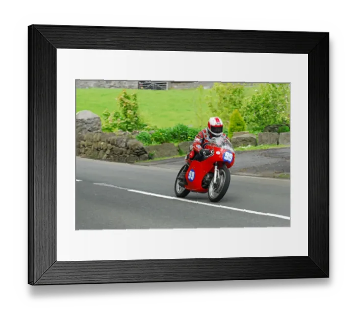 Framed Print : Peter Creer (Aermacchi) 2015 Pre TT Classic Framed Print : Peter Creer (Aermacchi) 2015 Pre TT Classic