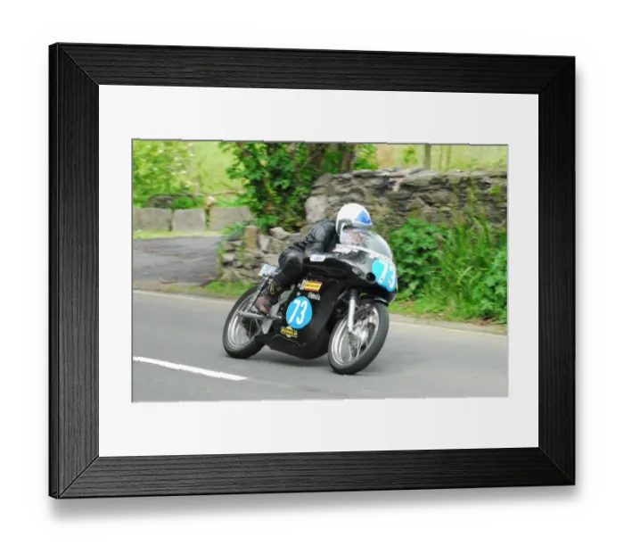 Framed Print : Mick Moreton (AJS) 2015 Pre TT Classic Framed Print : Mick Moreton (AJS) 2015 Pre TT Classic