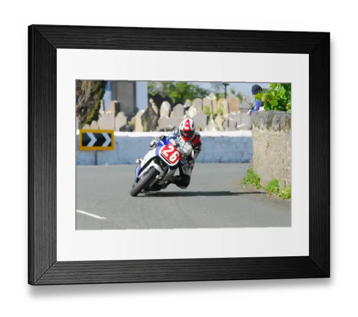 Framed Print : Dennis Booth (Suzuki) 2015 Pre TT Classic Framed Print : Dennis Booth (Suzuki) 2015 Pre TT Classic