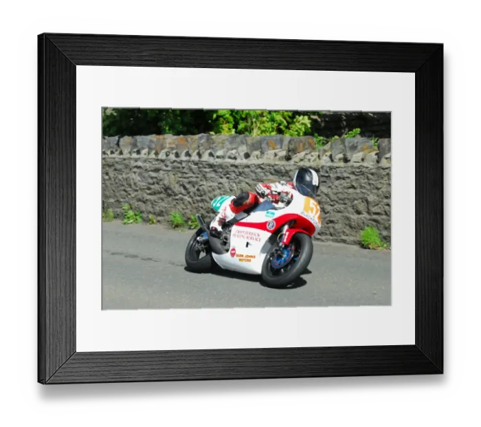 Framed Print : James Cowton (Yamaha) 2015 Pre TT Classic Framed Print : James Cowton (Yamaha) 2015 Pre TT Classic