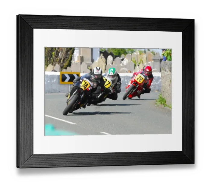 Framed Print : Jamie O Brien (TTS Weslake) 2015 Pre TT Classic Framed Print : Jamie O Brien (TTS Weslake) 2015 Pre TT Classic