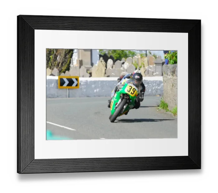 Framed Print : Bob Owen (Seeley G50) 2015 Pre TT Classic Framed Print : Bob Owen (Seeley G50) 2015 Pre TT Classic