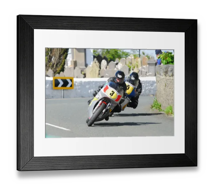 Framed Print : Alan Oversby (Honda) 2015 Pre TT Classic Framed Print : Alan Oversby (Honda) 2015 Pre TT Classic