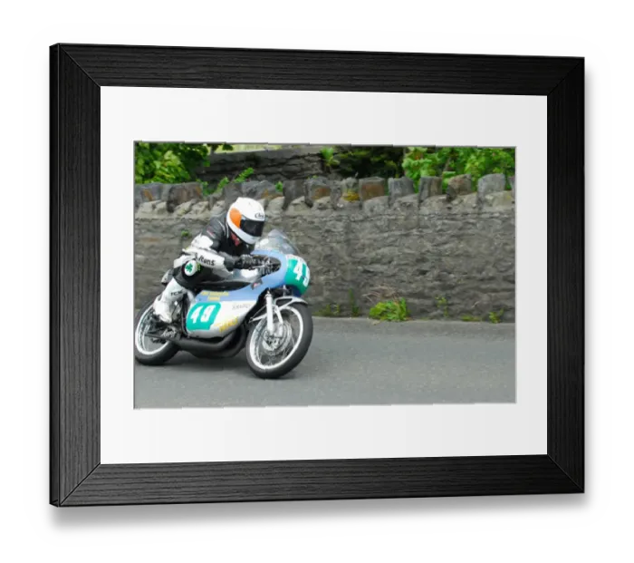 Framed Print : Billy Cummins (Suzuki) 2015 Pre TT Classic Framed Print : Billy Cummins (Suzuki) 2015 Pre TT Classic