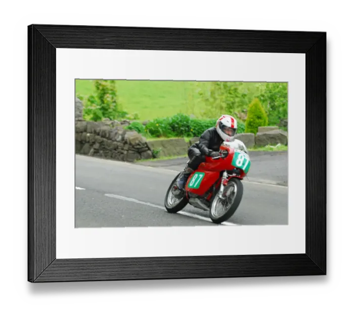 Framed Print : Ted Fenwick (Ducati) 2015 Pre TT Classic Framed Print : Ted Fenwick (Ducati) 2015 Pre TT Classic