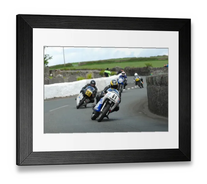 Framed Print : Andy Lee (Rob North Trident) and John Leigh-Pemberton (Norton) 2015 Pre TT Classic Framed Print : Andy Lee (Rob North Trident) and John Leigh-Pemberton (Norton) 2015 Pre TT Classic