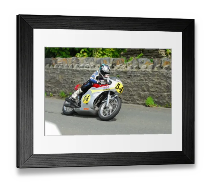 Framed Print : Peter Boast (Honda) 2015 Pre TT Classic Framed Print : Peter Boast (Honda) 2015 Pre TT Classic