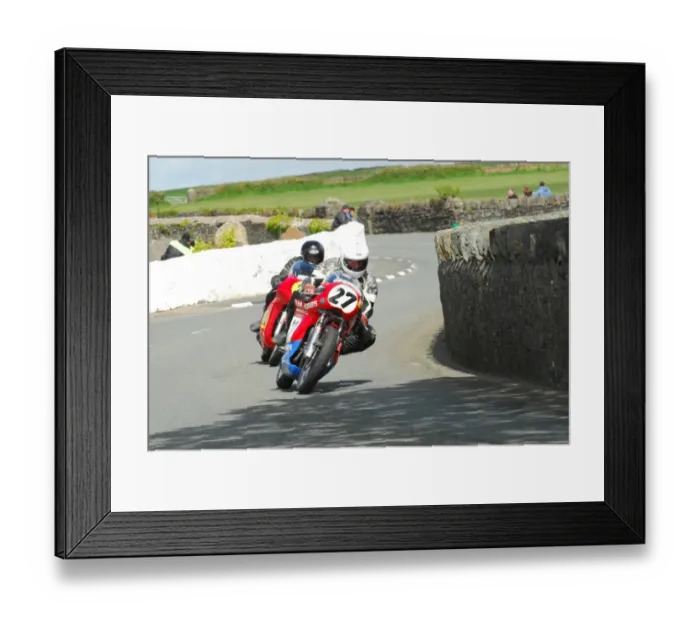 Framed Print : Trevor Rufus (Triumph Weslake) 2015 Pre TT Classic Framed Print : Trevor Rufus (Triumph Weslake) 2015 Pre TT Classic