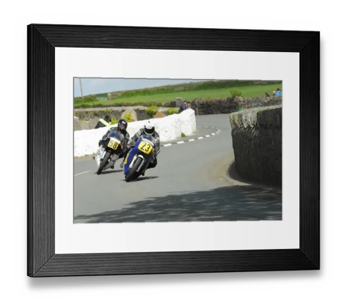 Framed Print : Alan Bud Jackson (Norton) and John Leigh-Pemberton (Norton) 2015 Pre TT Classic Framed Print : Alan Bud Jackson (Norton) and John Leigh-Pemberton (Norton) 2015 Pre TT Classic