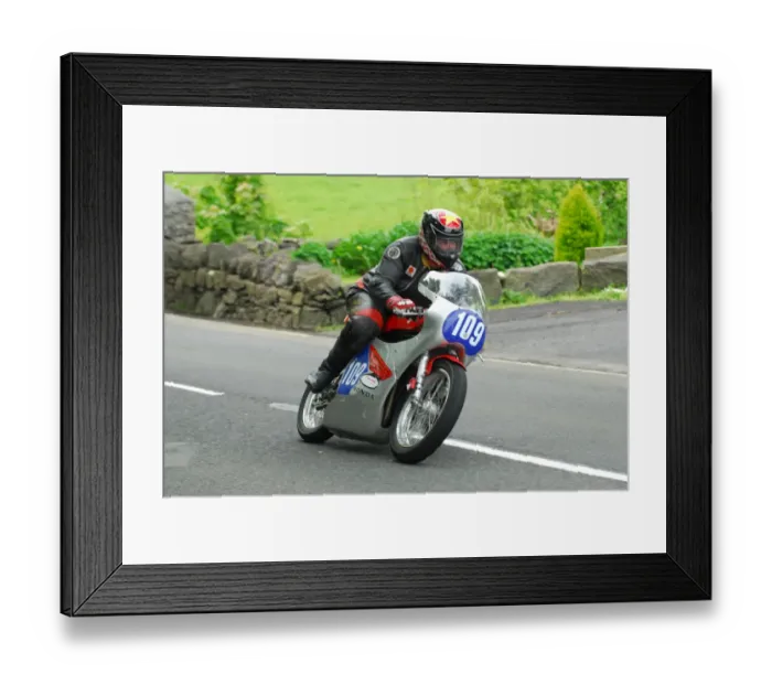 Framed Print : Rob Barker (Honda) 2015 Pre TT Classic Framed Print : Rob Barker (Honda) 2015 Pre TT Classic