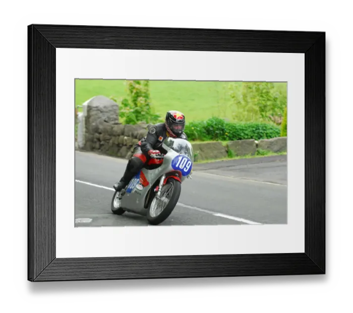 Framed Print : Rob Barker (Honda) 2015 Pre TT Classic Framed Print : Rob Barker (Honda) 2015 Pre TT Classic