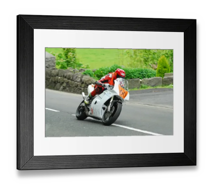 Framed Print : Joe Ackroyd (Suzuki) 2015 Pre TT Classic Framed Print : Joe Ackroyd (Suzuki) 2015 Pre TT Classic