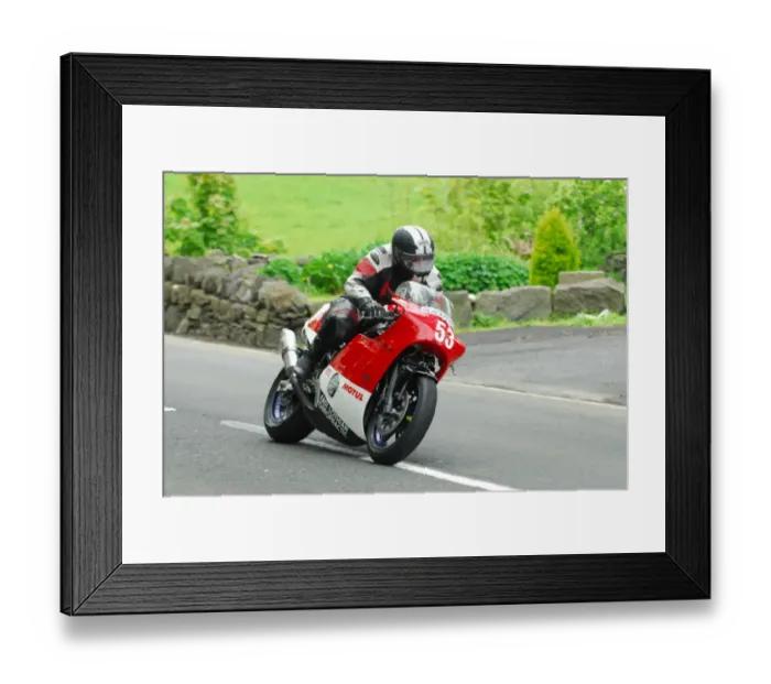 Framed Print : John MacFarlane (Suzuki) 2015 Pre TT Classic Framed Print : John MacFarlane (Suzuki) 2015 Pre TT Classic