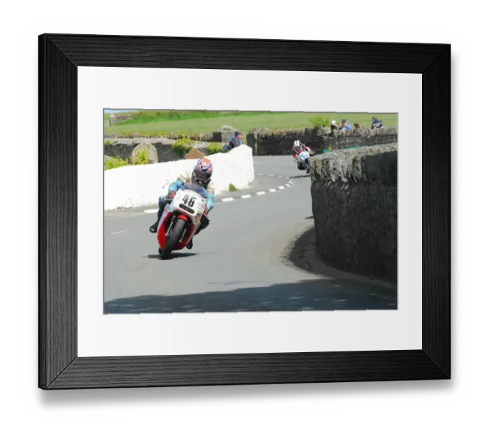 Framed Print : Alan Phillips (Rob North BSA) 2015 Pre TT Classic Framed Print : Alan Phillips (Rob North BSA) 2015 Pre TT Classic