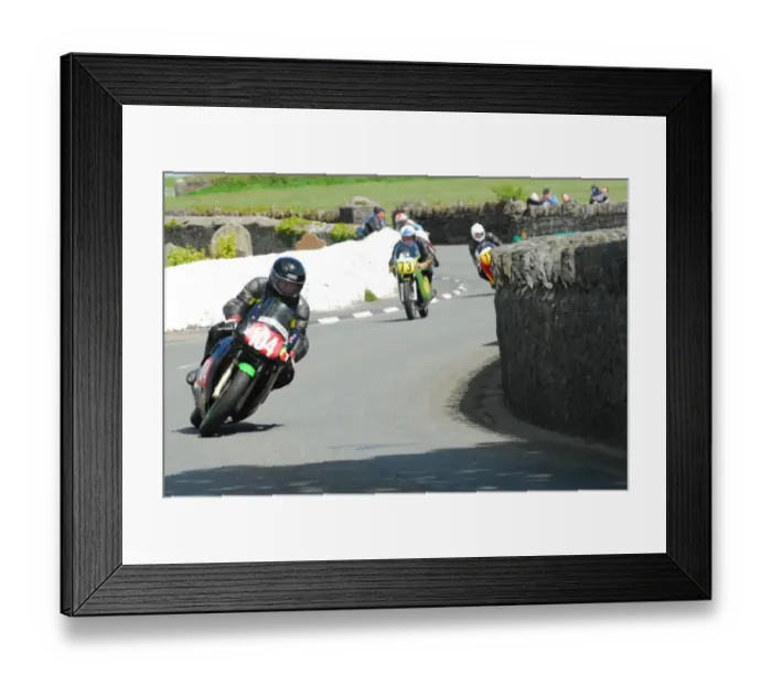 Framed Print : Stuart Noon (Suzuki) 2015 Pre TT Classic Framed Print : Stuart Noon (Suzuki) 2015 Pre TT Classic