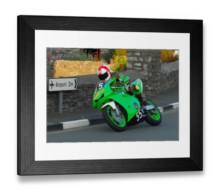 Framed Print : Neil Pearson (Kawasaki) 2015 Southern 100 Framed Print : Neil Pearson (Kawasaki) 2015 Southern 100