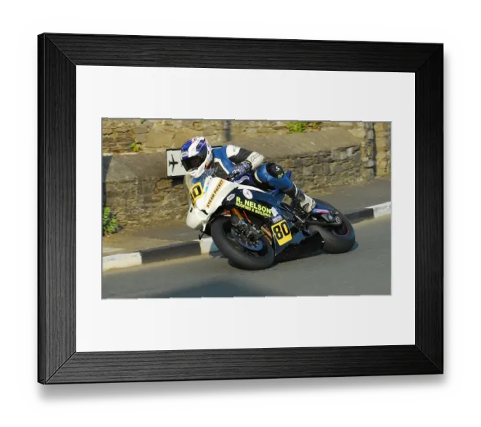 Framed Print : Peter Wilkinson (Yamaha) 2015 Southern 100 Framed Print : Peter Wilkinson (Yamaha) 2015 Southern 100
