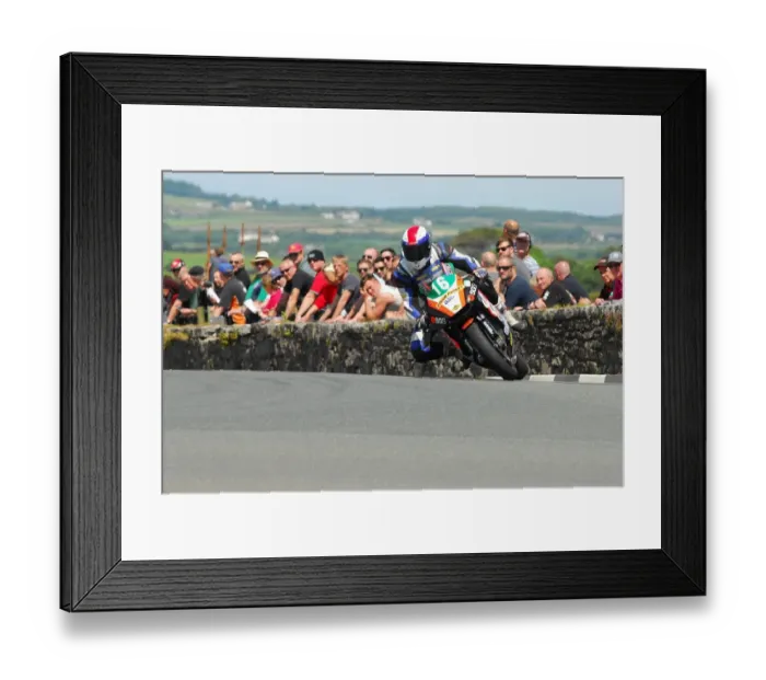 Framed Print : Michael Russell (Kawasaki) 2015 Southern 100 Framed Print : Michael Russell (Kawasaki) 2015 Southern 100