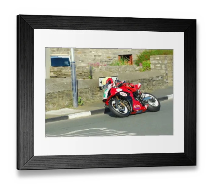 Framed Print : Dave Moffitt (Kawasaki) 2015 Southern 100 Framed Print : Dave Moffitt (Kawasaki) 2015 Southern 100