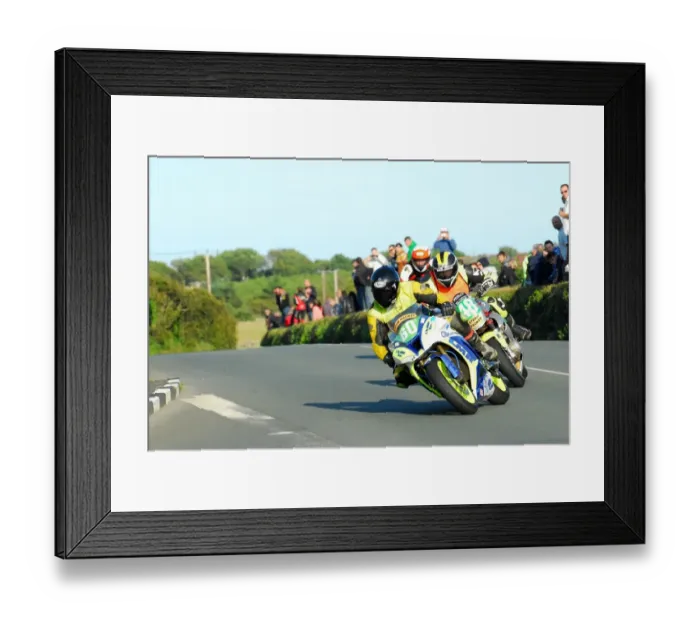 Framed Print : Paul Duckett (Kawasaki) 2015 Southern 100 Framed Print : Paul Duckett (Kawasaki) 2015 Southern 100