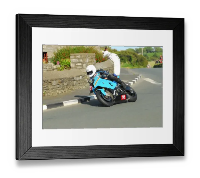 Framed Print : Thomas Gottschalk (BMW) 2015 Southern 100 Framed Print : Thomas Gottschalk (BMW) 2015 Southern 100