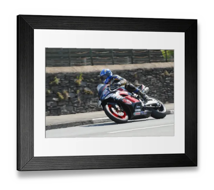 Framed Print : Chris Petty (Suzuki) 2008 Superbike TT Framed Print : Chris Petty (Suzuki) 2008 Superbike TT